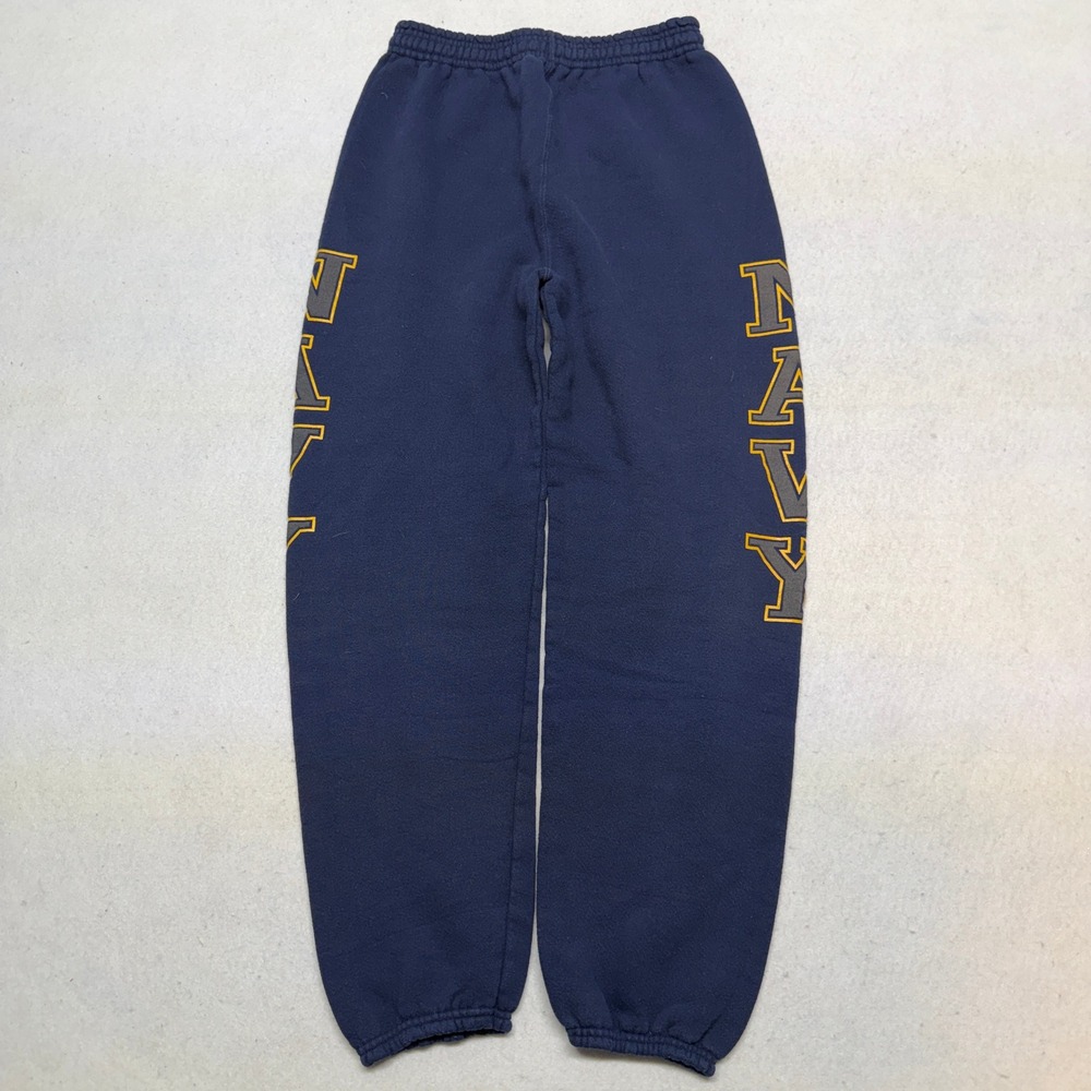 Vintage US Navy Originals Soffe Sweatpants Navy Blue Mens Small Y2K Made in USA